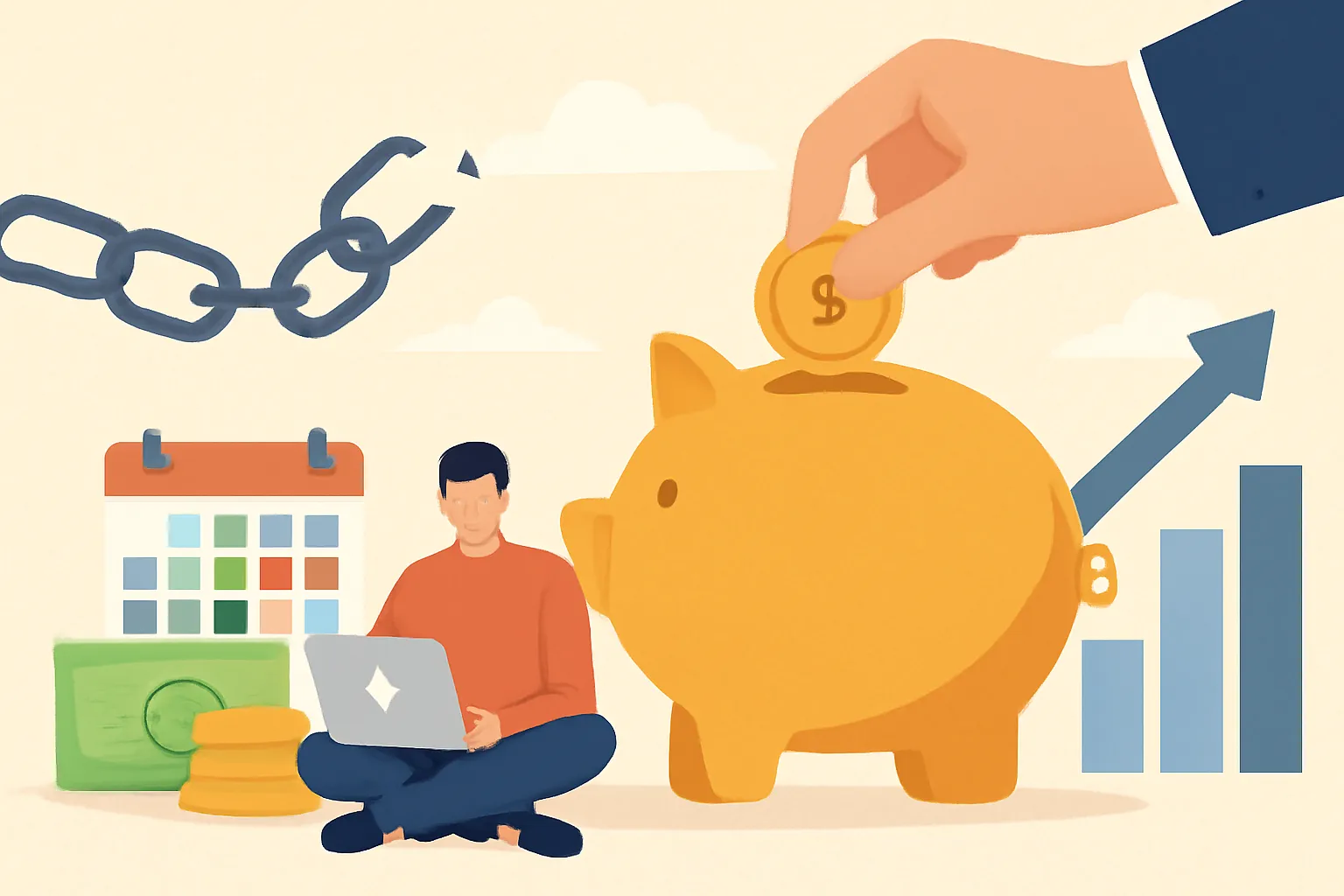 How to stop living paycheck to paycheck