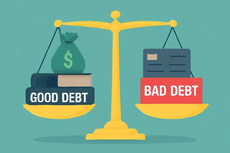 Good debt vs. bad debt